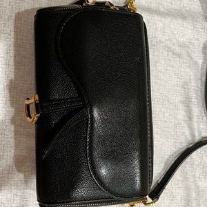 Dior Saddle Double Pouch crossbody bag